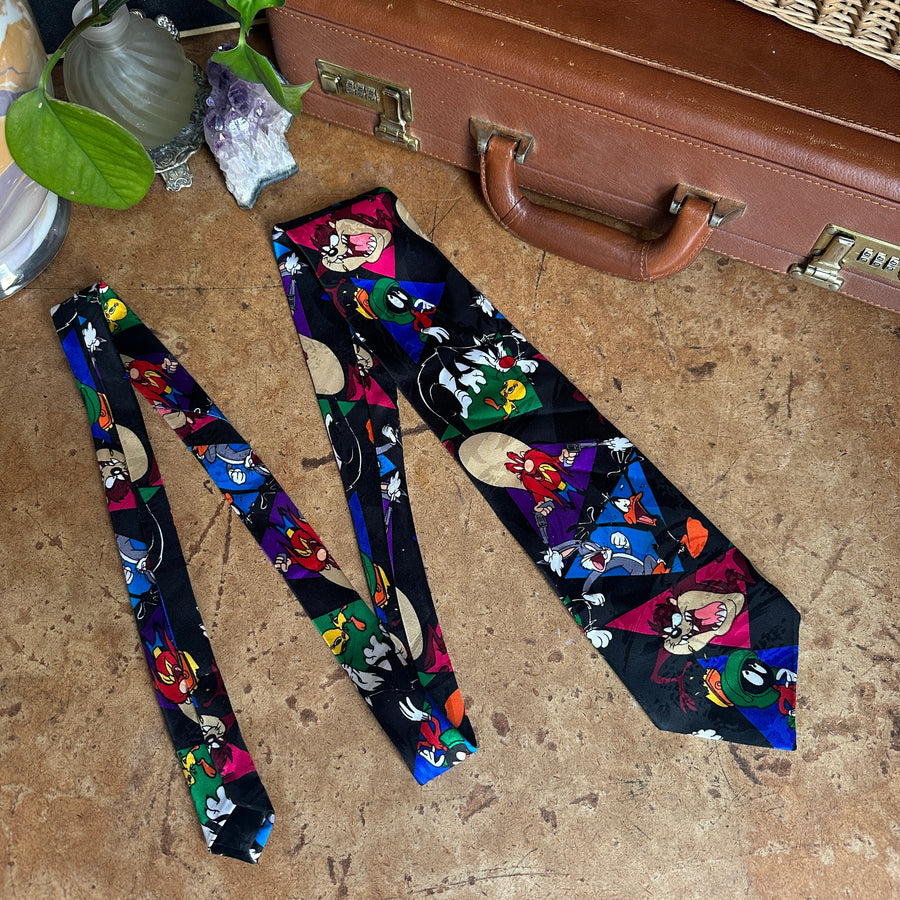 1993 Looney Tunes Mania Necktie