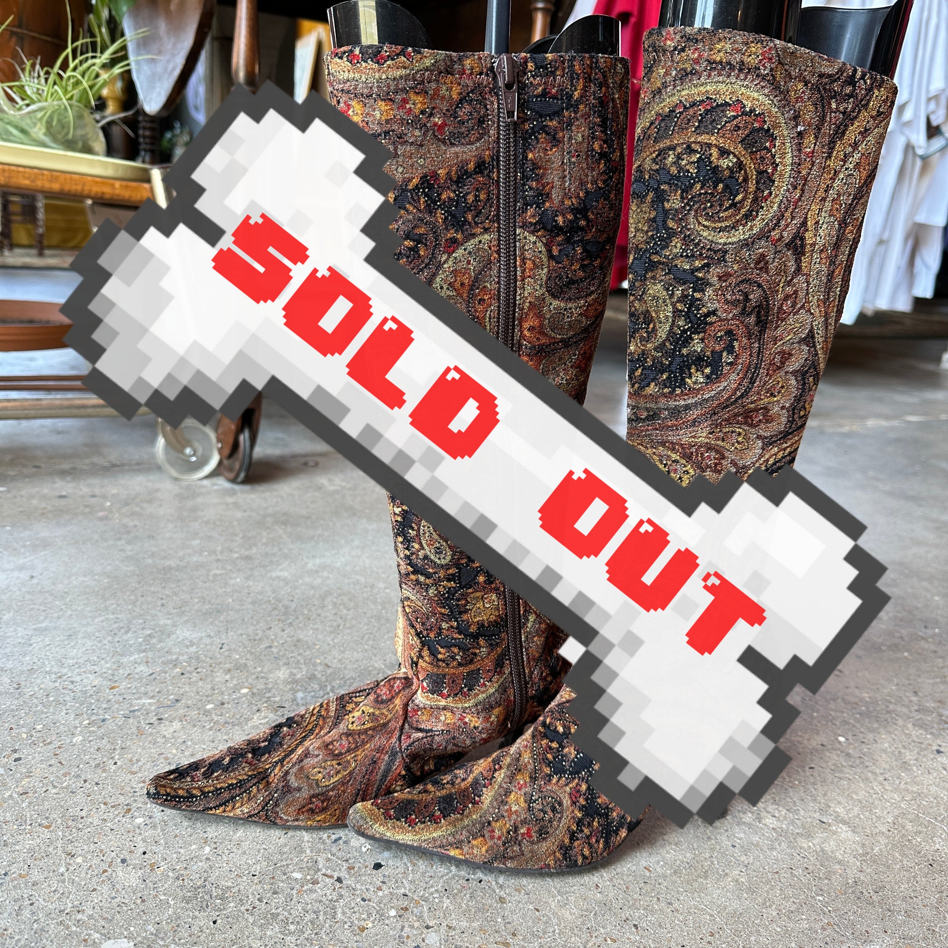 Diba paisley cheap boots