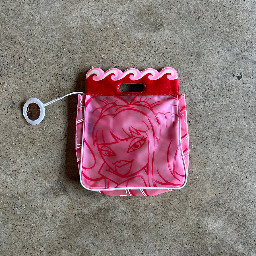 2004 BRATZ pink jelly handbag tote