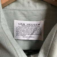 80s Sage Green “Van Heusen” Button-Down