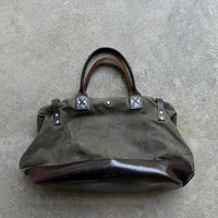 “Billykirk” Olive Green Waxed Vancvas Apothecary Bag