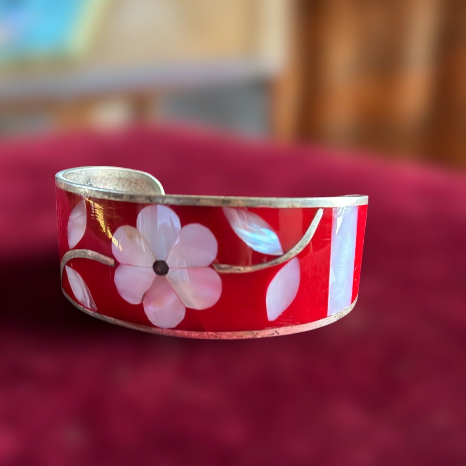 Flower Metal Cuff