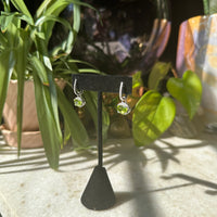 Peridot & Sterling Silver Earrings