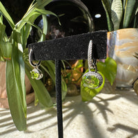 Peridot & Sterling Silver Earrings