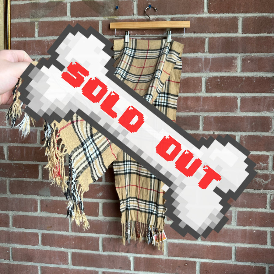 Tartan/Plaid Cashmere Scarf