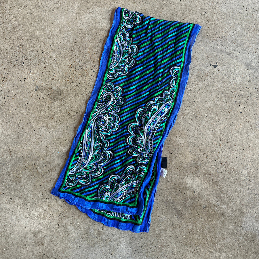 bob mackie silk scarf