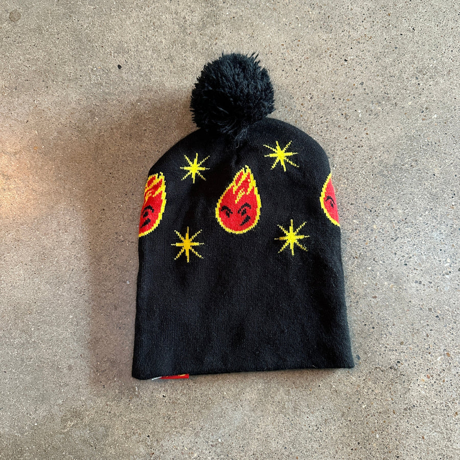 cheetos flamin hot knit beanie!